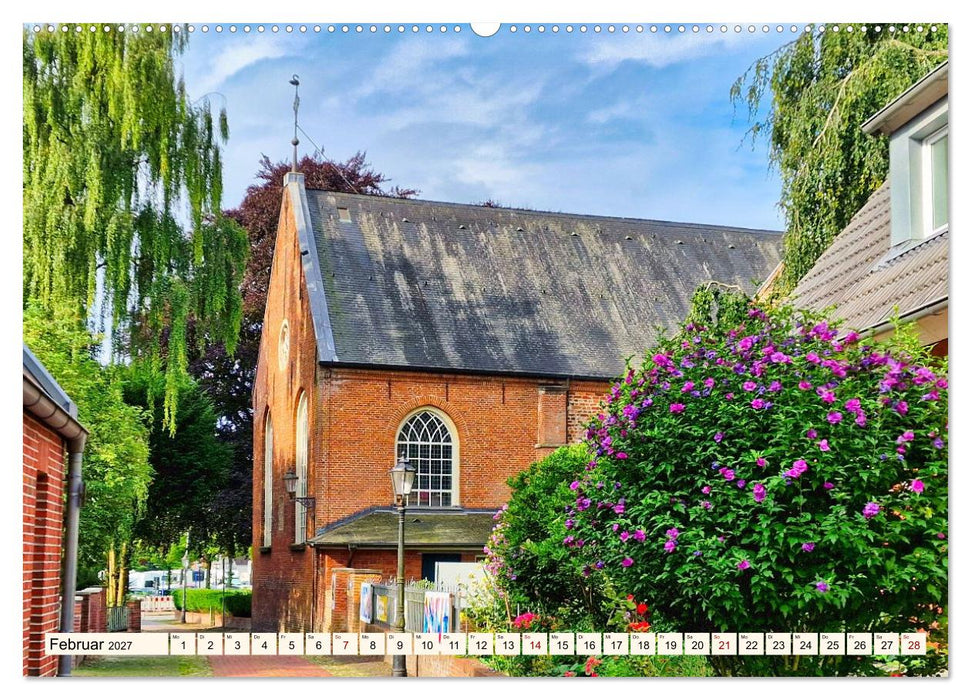 Charmante Stadt - LEER (CALVENDO Wandkalender 2027)