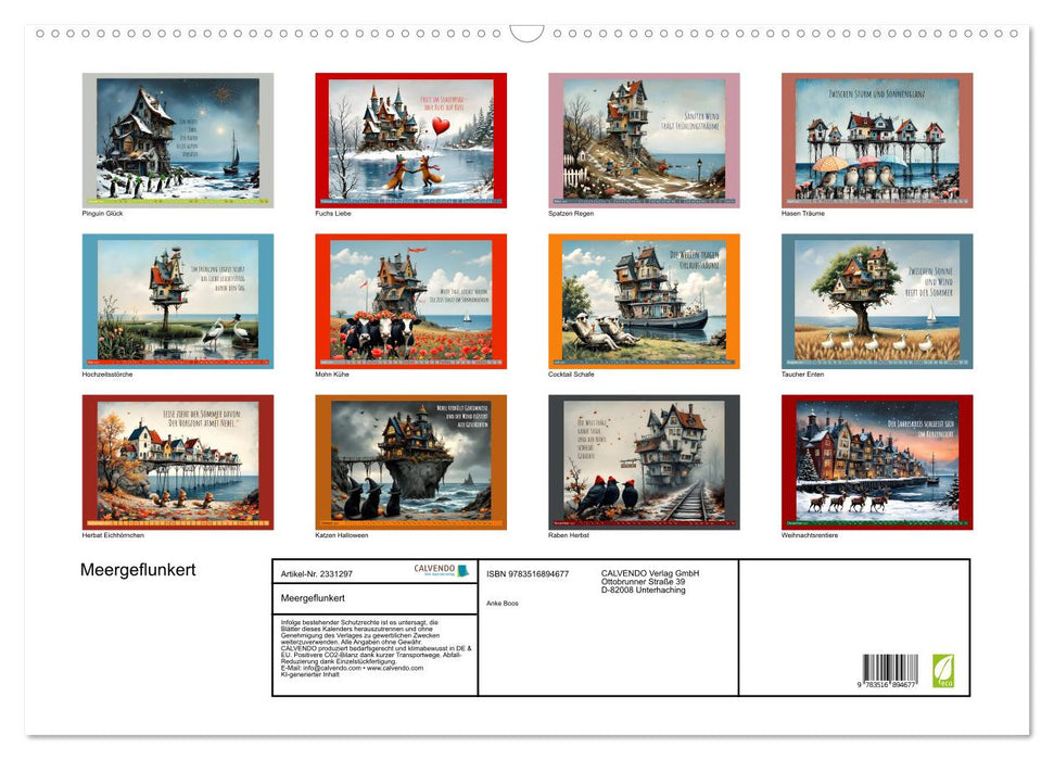 Meergeflunkert (CALVENDO Wandkalender 2027)