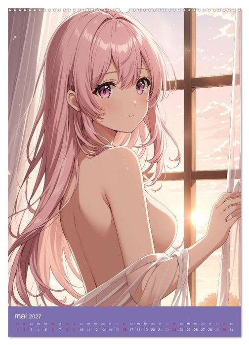 MANGA SENSUEL - Beautés japonaises dénudées et séduisantes (CALVENDO Calendrier supérieur 2027)