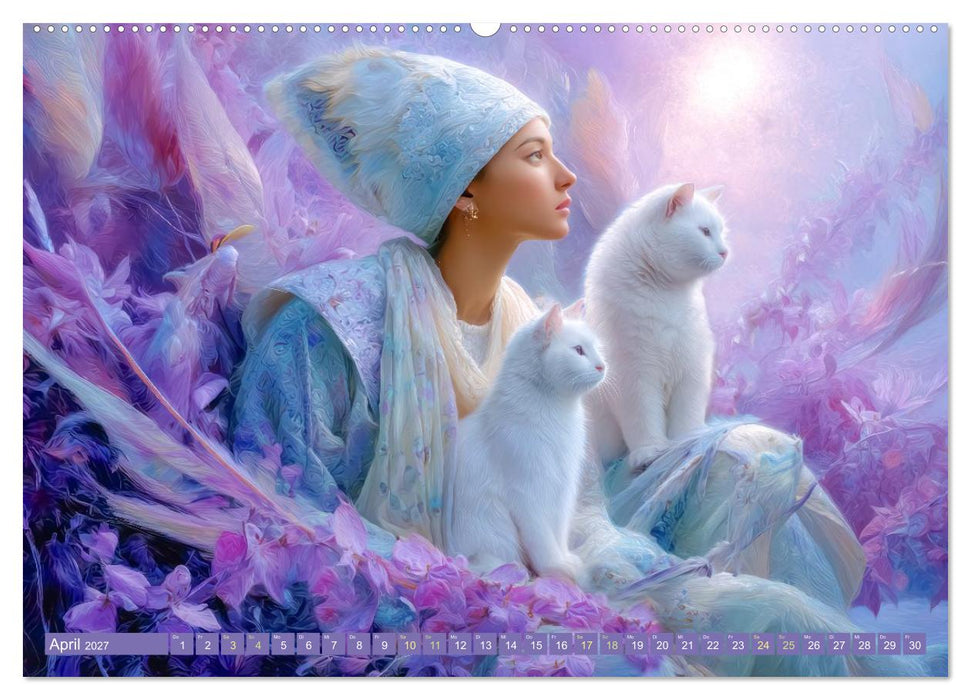 Paradiesische Welt - Fantasiewerke (CALVENDO Premium Wandkalender 2027)