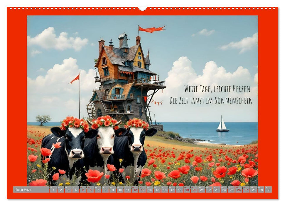 Meergeflunkert (CALVENDO Premium Wandkalender 2027)