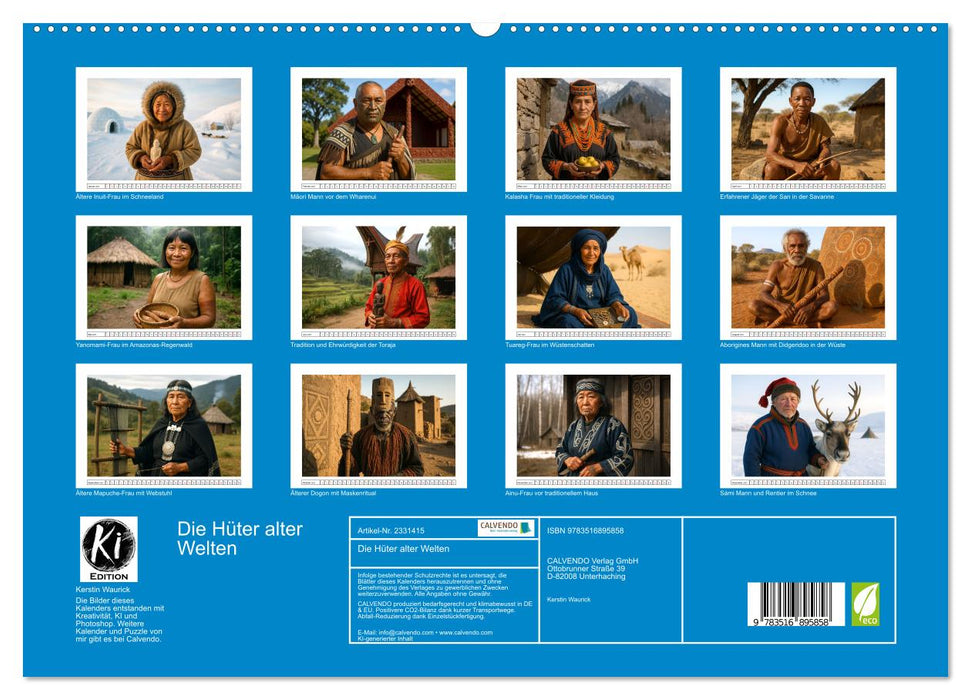 Die Hüter alter Welten (CALVENDO Premium Wandkalender 2027)