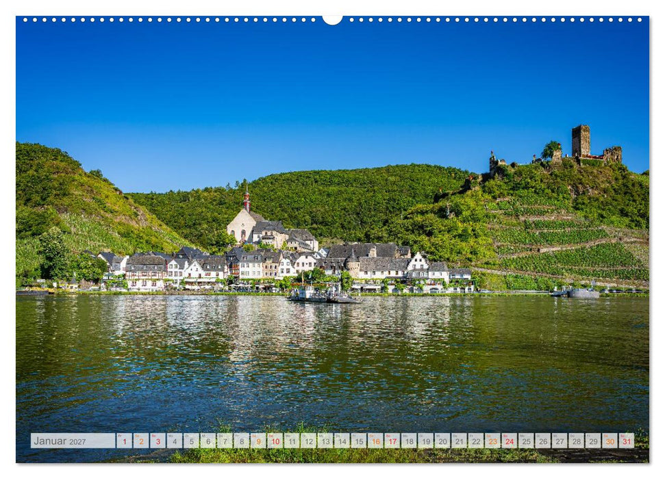 Beilstein - das "Rothenburg" der Mosel (CALVENDO Premium Wandkalender 2027)