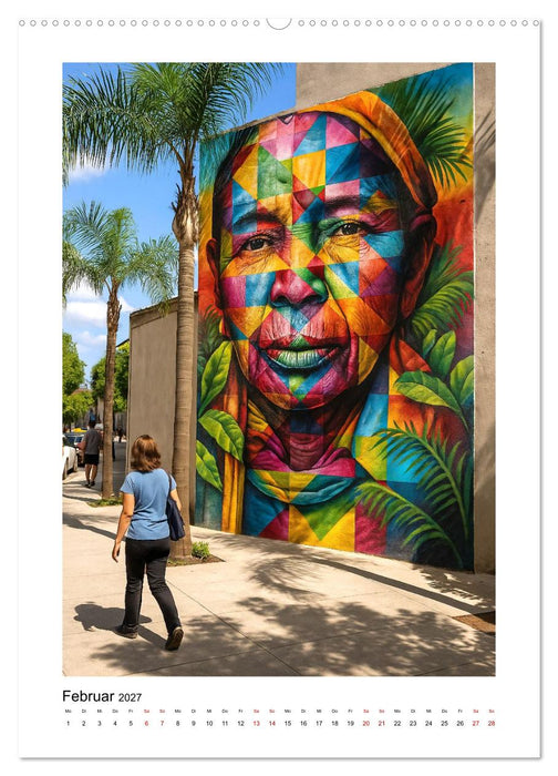 Murals in der Stadt (CALVENDO Wandkalender 2027)