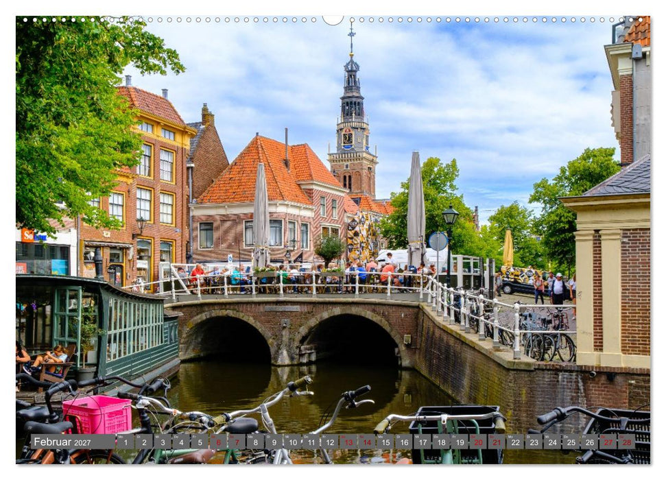 Ein Blick auf Alkmaar (CALVENDO Premium Wandkalender 2027)