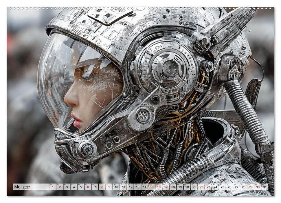 Fantasie Welten - Science Fiction (CALVENDO Premium Wandkalender 2027)