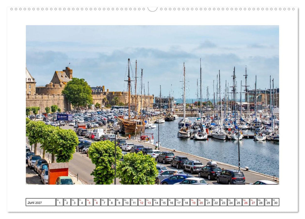 Saint Malo - charmante Hafenstadt (CALVENDO Wandkalender 2027)