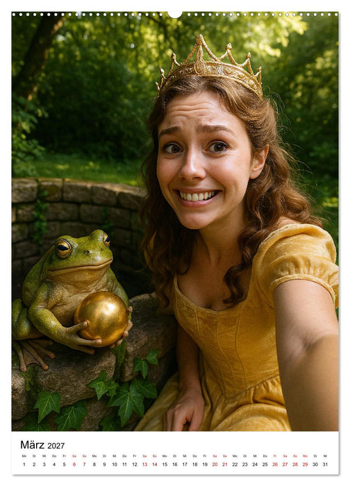 Märchenhafte Selfies (CALVENDO Premium Wandkalender 2027)