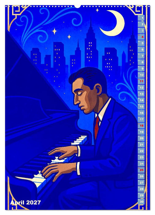George Gershwin (CALVENDO Wandkalender 2027)