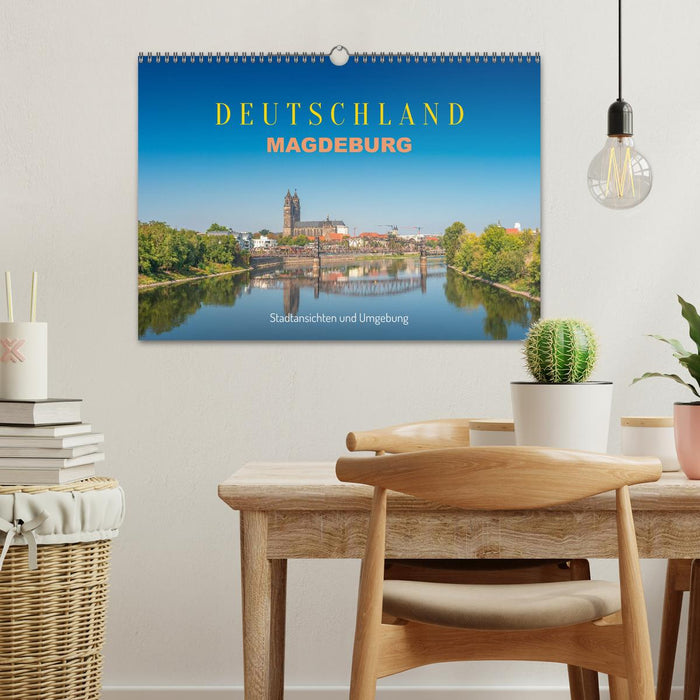 Deutschland: Magdeburg, Stadtansichten und Umgebung (CALVENDO Wandkalender 2027)