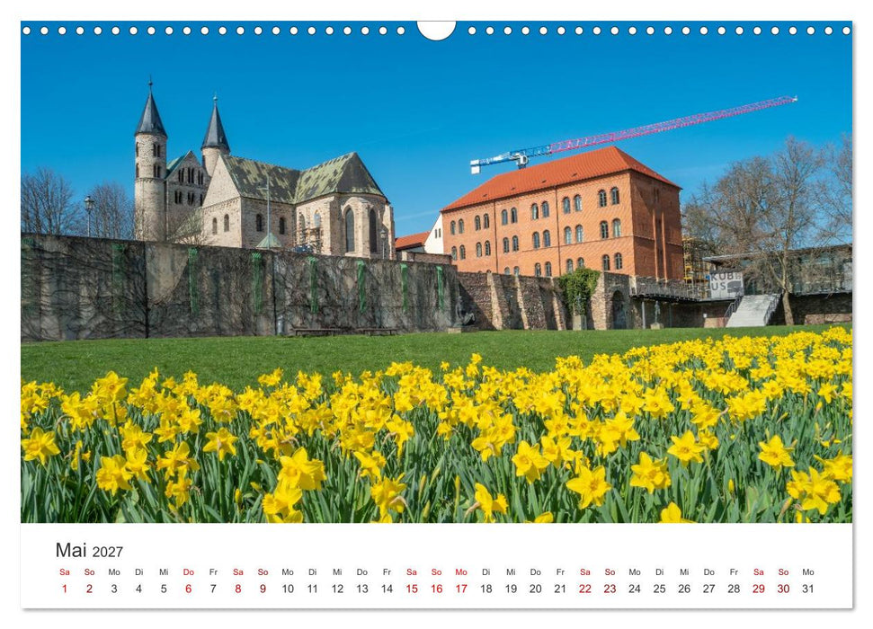 Deutschland: Magdeburg, Stadtansichten und Umgebung (CALVENDO Wandkalender 2027)