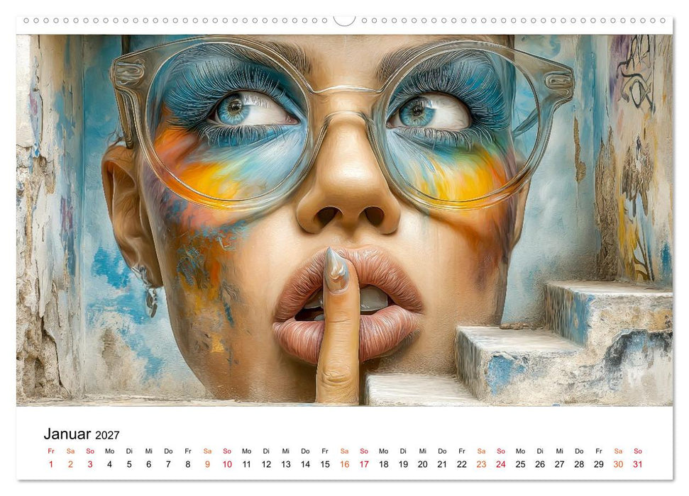 Street Art - Urban Colors (CALVENDO Wandkalender 2027)