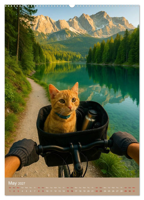 Cycling in Germany (CALVENDO Premium-Calendar 2027)