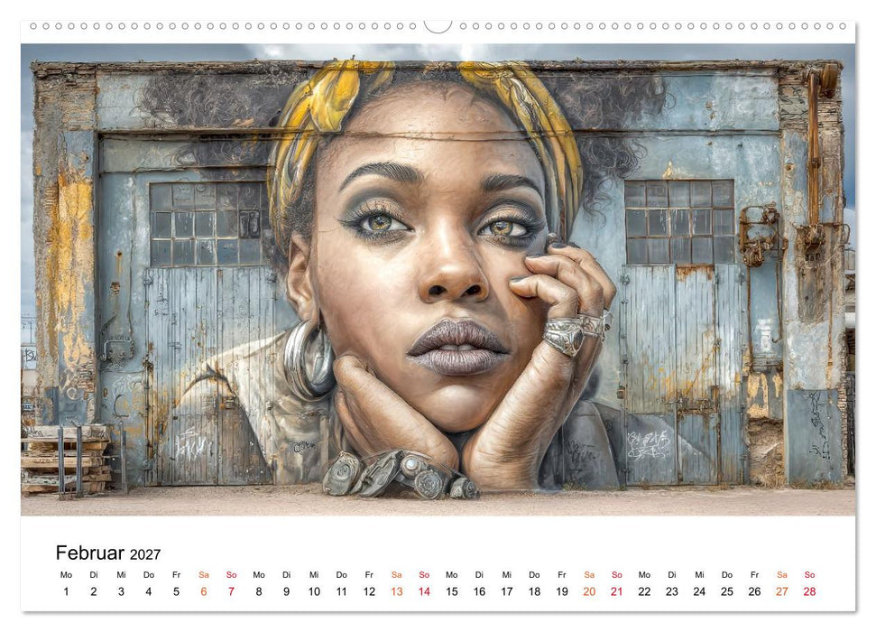 Street Art - Urban Colors (CALVENDO Premium Wandkalender 2027)