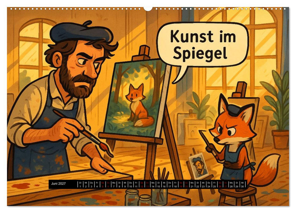 Tierischer Berufsalltag (CALVENDO Wandkalender 2027)