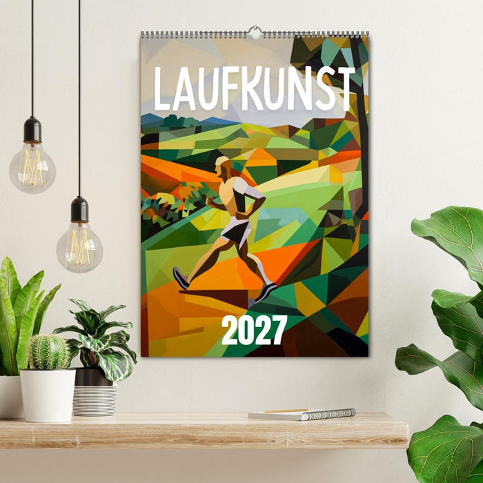 Laufkunst. (CALVENDO Wandkalender 2027)