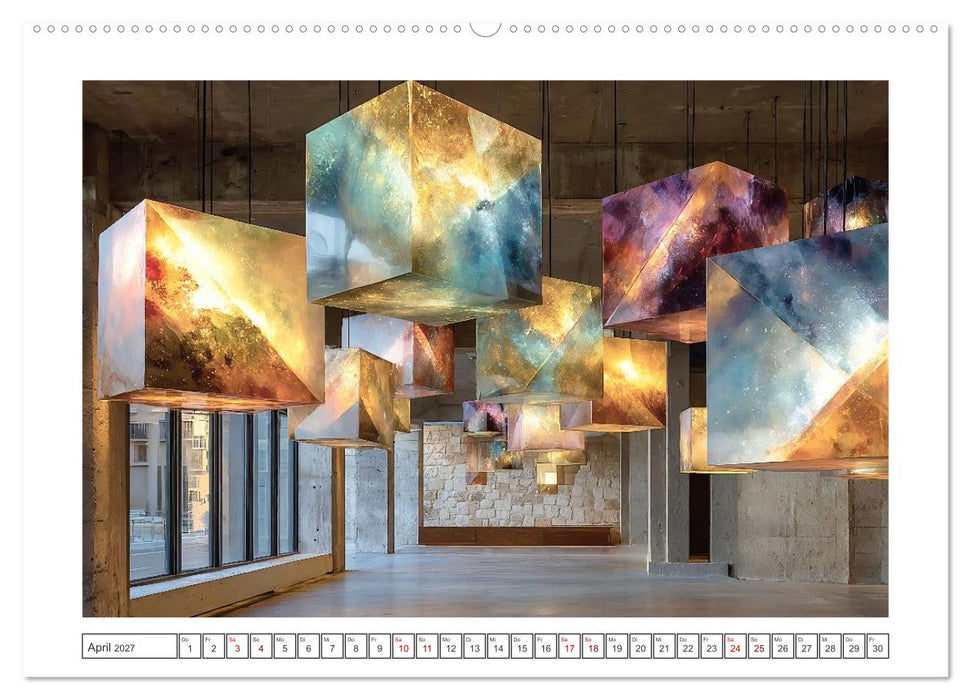 Licht trifft Beton (CALVENDO Premium Wandkalender 2027)