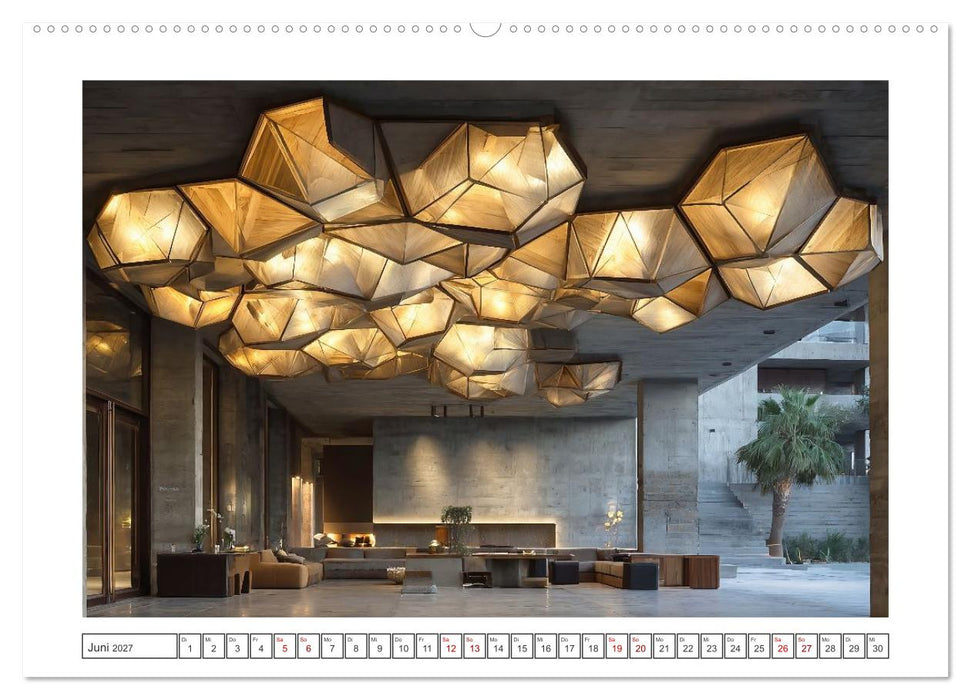Licht trifft Beton (CALVENDO Premium Wandkalender 2027)