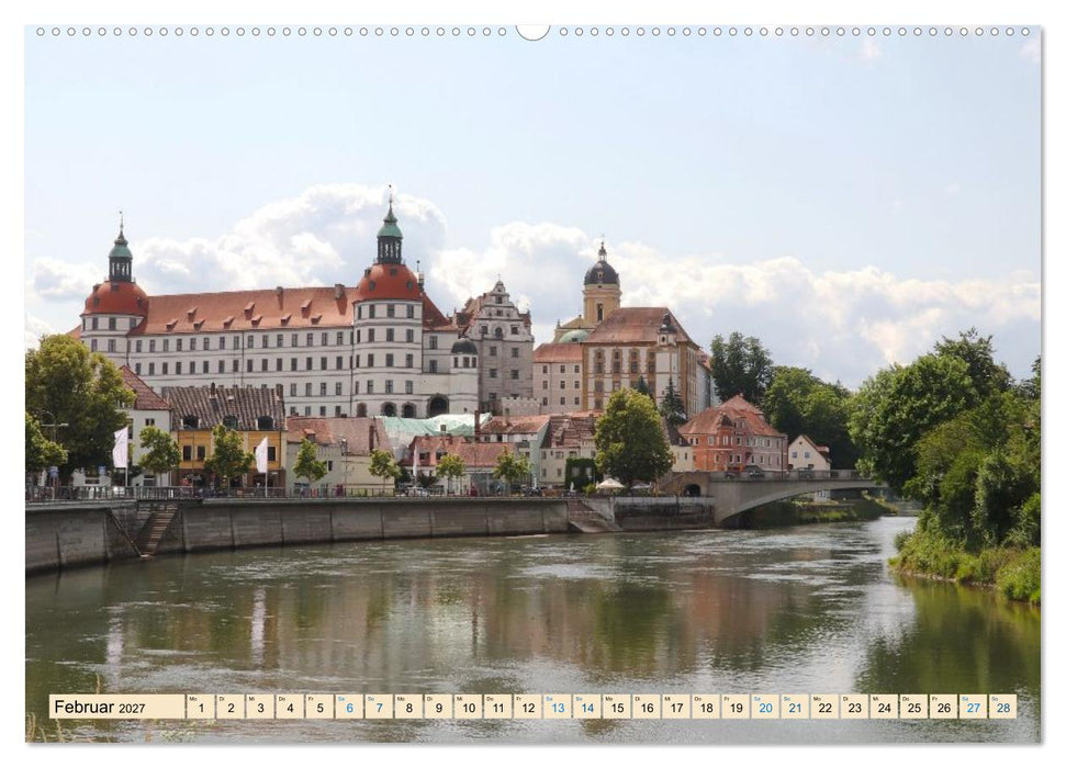 Burgen und Schlösser - Historische Bauwerke in Bayern (CALVENDO Premium Wandkalender 2027)