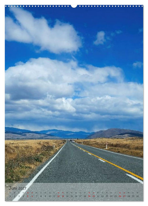 Neuseeland – Unterwegs auf der Südinsel (CALVENDO Wandkalender 2027)