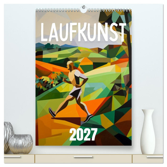 Laufkunst. (CALVENDO Premium Wandkalender 2027)