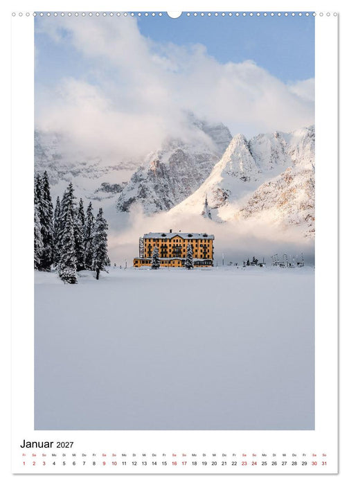 Alpenblicke - Ein Jahr in den Alpen (CALVENDO Wandkalender 2027)