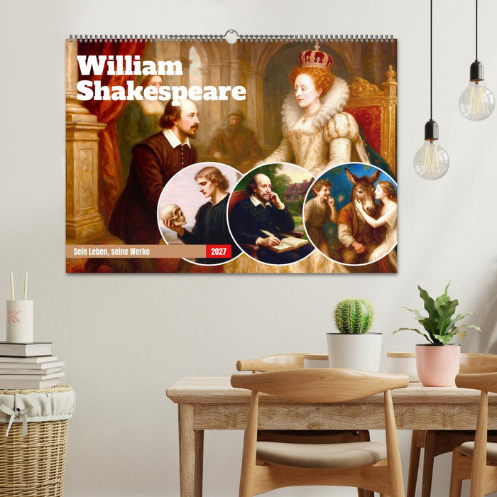 William Shakespeare (CALVENDO Wandkalender 2027)