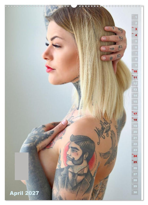 Beauty Tattoo Girls (CALVENDO Wandkalender 2027)