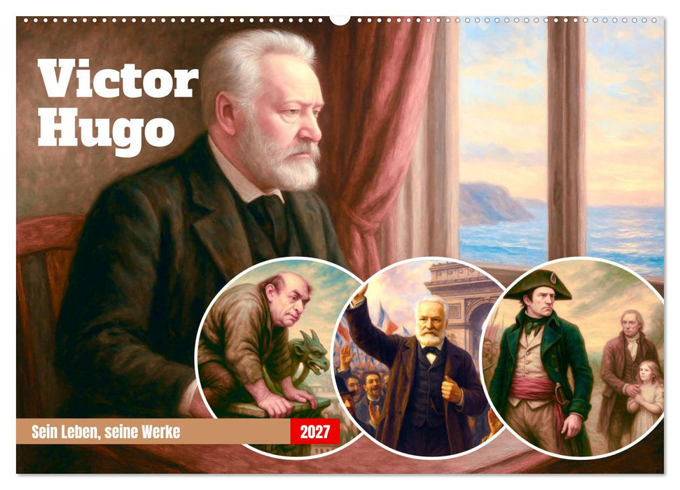 Victor Hugo (CALVENDO Wandkalender 2027)