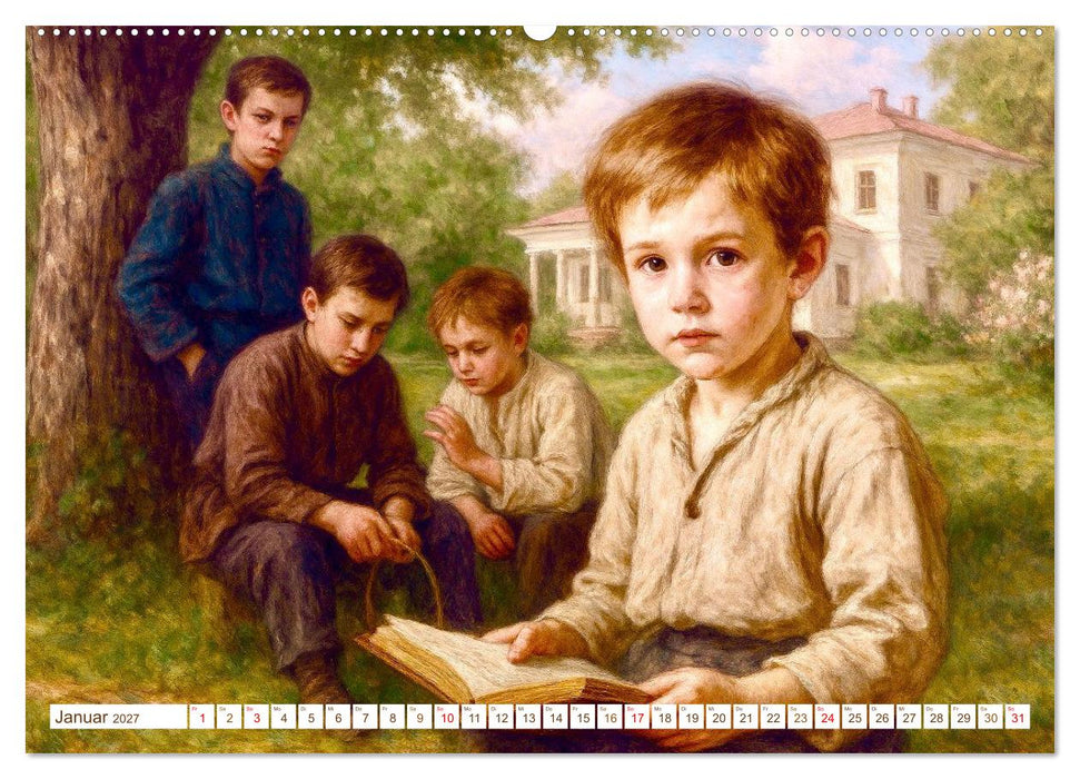 Leo Tolstoi (CALVENDO Premium Wandkalender 2027)