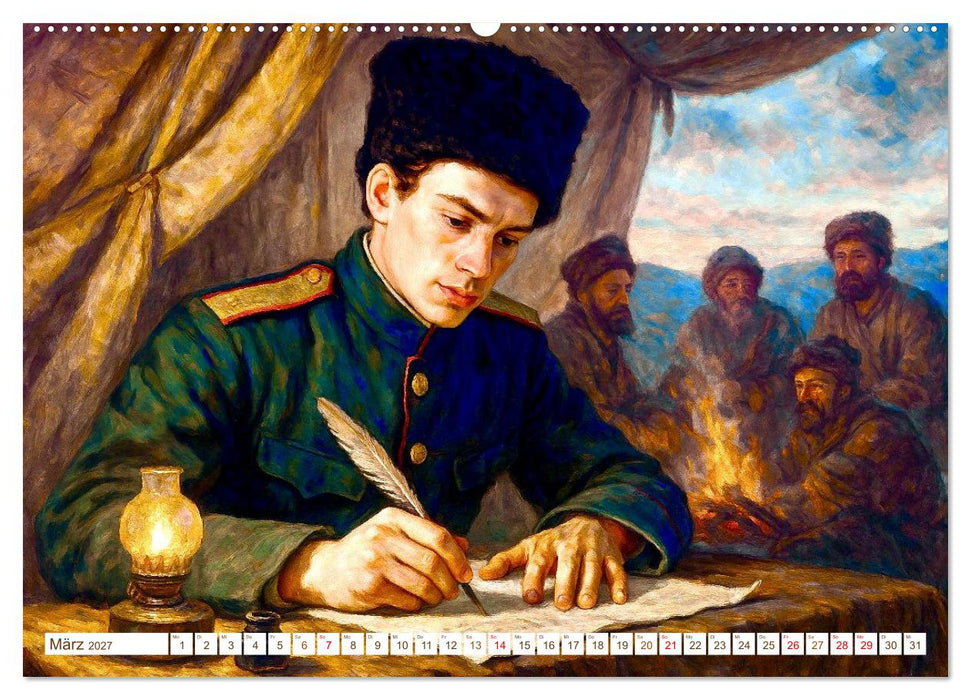 Leo Tolstoi (CALVENDO Premium Wandkalender 2027)
