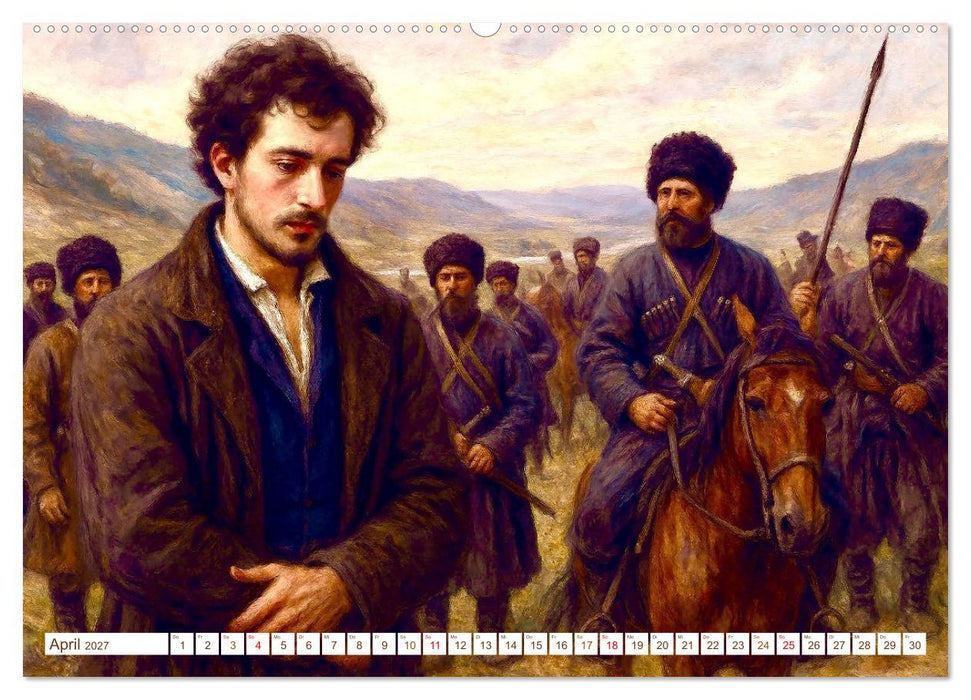 Leo Tolstoi (CALVENDO Premium Wandkalender 2027)