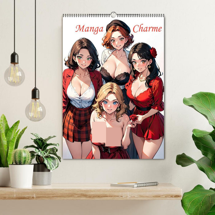 Manga Charme (CALVENDO Wandkalender 2027)