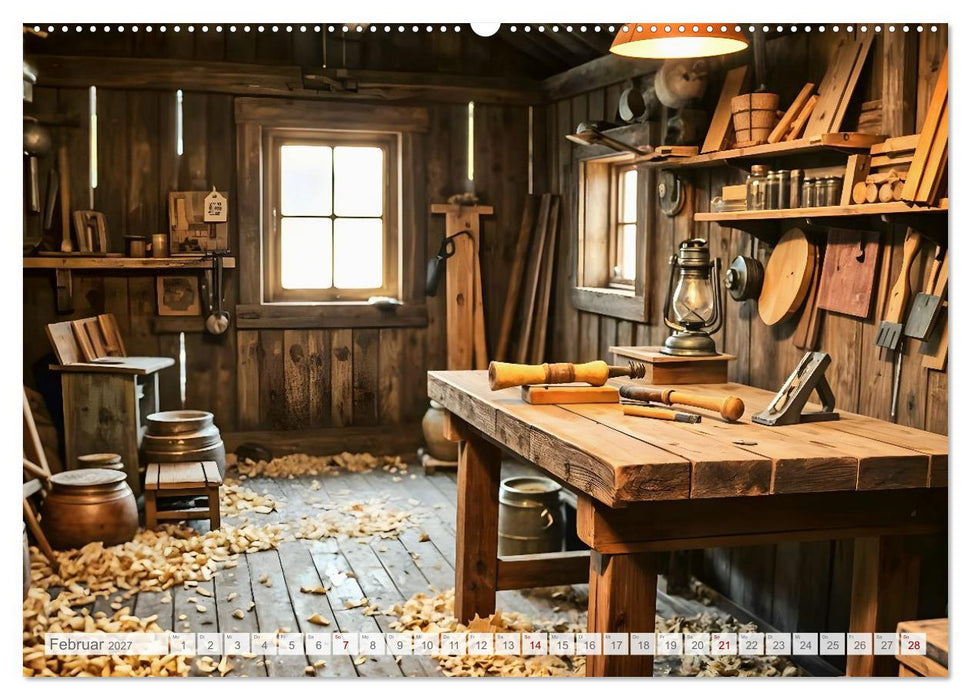 Wo der Tag nach Heu duftet - Zwölf stille Monatsmomente im bäuerlichen Rhythmus der Natur (CALVENDO Wandkalender 2027)