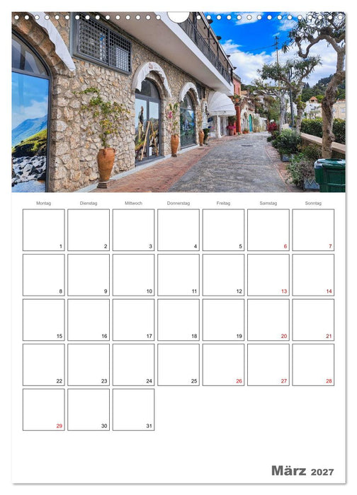 Faszinierendes Capri (CALVENDO Wandkalender 2027)