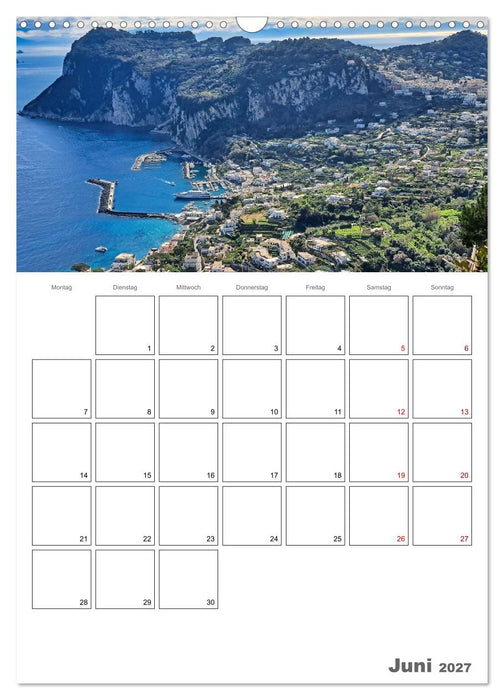 Faszinierendes Capri (CALVENDO Wandkalender 2027)
