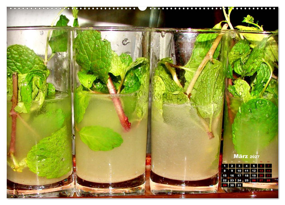 Mojito und mehr - CUBA COCKTAILS (CALVENDO Wandkalender 2027)