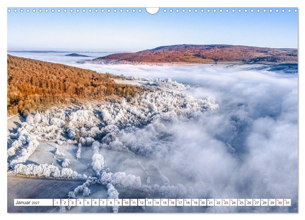 Die RHÖN: Faszinierende Berge und lebendige Bäche (CALVENDO Wandkalender 2027)