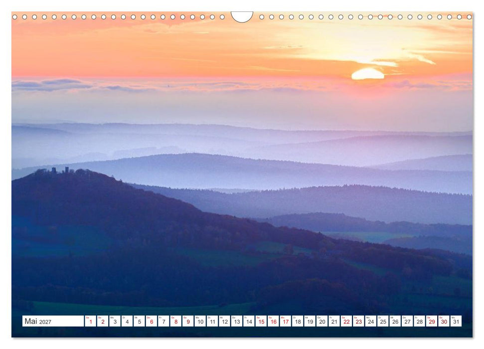 Die RHÖN: Faszinierende Berge und lebendige Bäche (CALVENDO Wandkalender 2027)