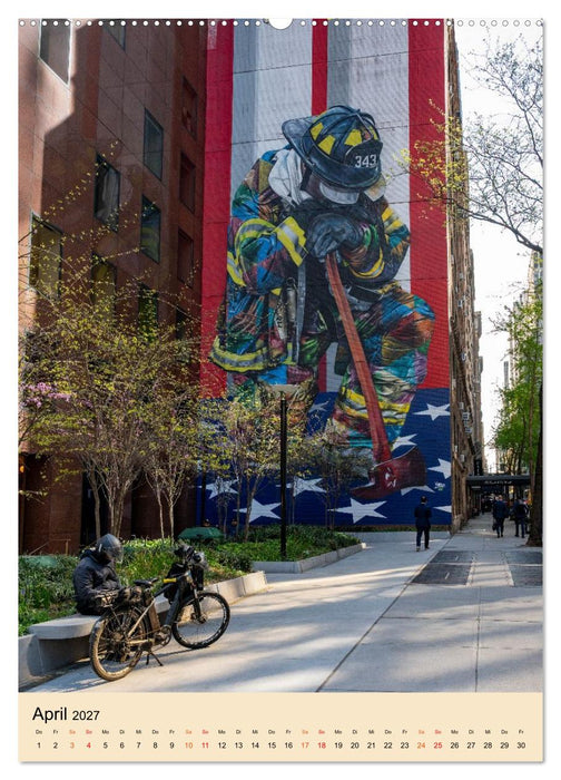 Walls of New York – Street Art in Farbe (CALVENDO Wandkalender 2027)