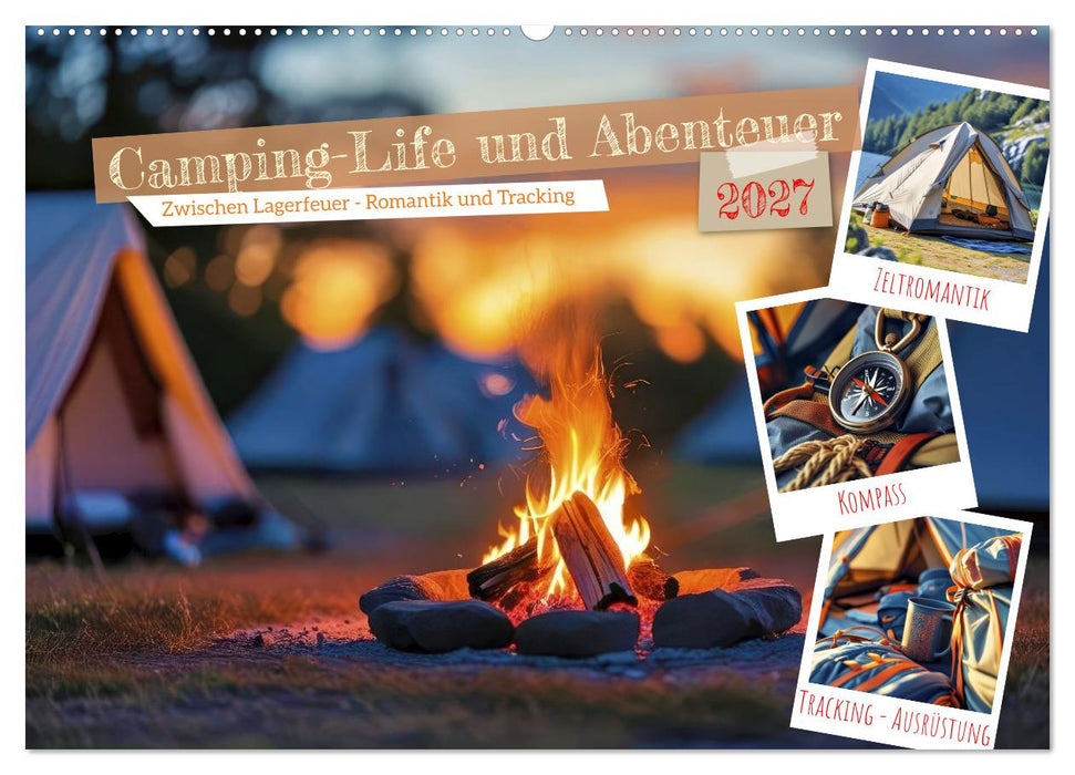 Camping-Life und Abenteuer (CALVENDO Wandkalender 2027)