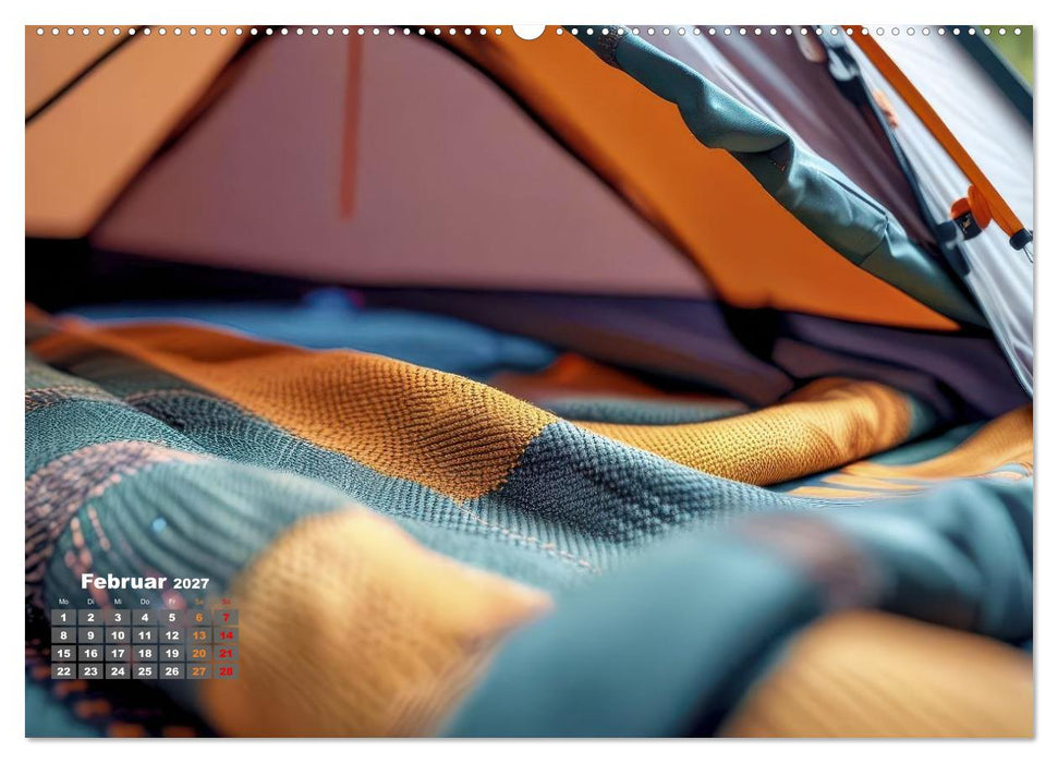 Camping-Life und Abenteuer (CALVENDO Wandkalender 2027)