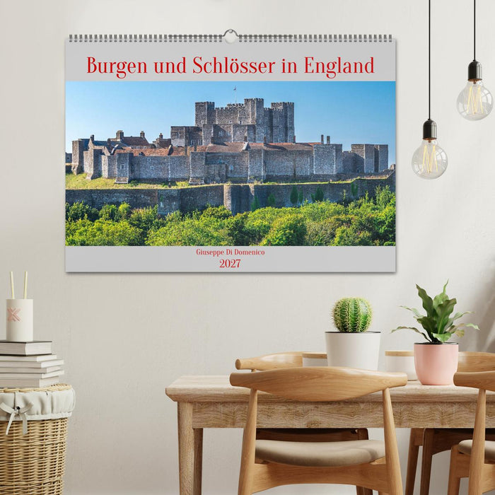 Burgen und Schlösser in England (CALVENDO Wandkalender 2027)