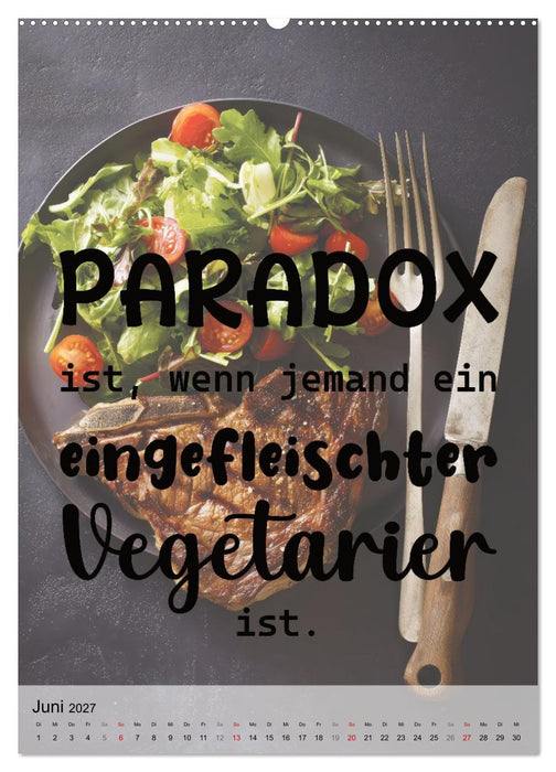 Paradoxien, Widersprüche in sich (CALVENDO Wandkalender 2027)