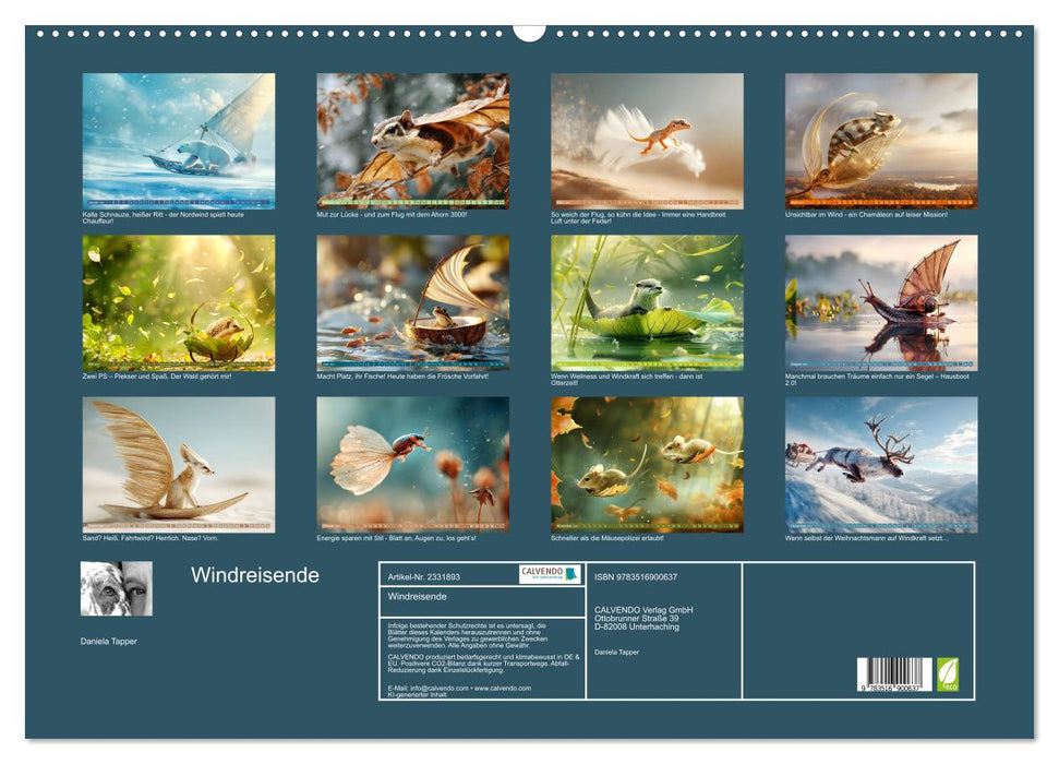 Windreisende (CALVENDO Wandkalender 2027)