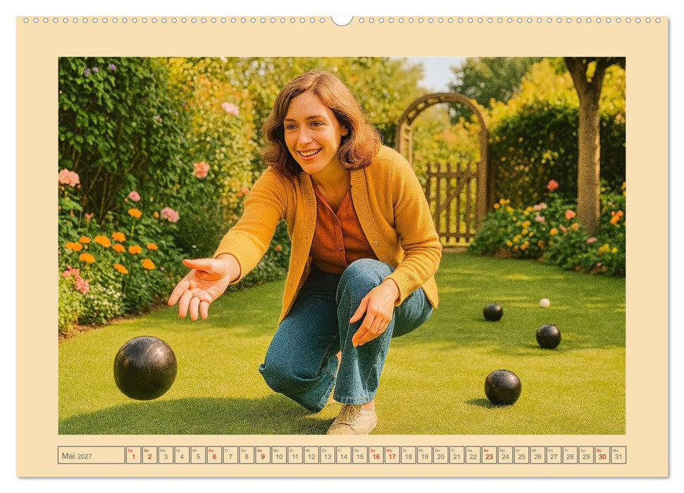 Hobbyträume - Einblicke in Freizeit und Hobbys von den 50ern bis 80ern (CALVENDO Wandkalender 2027)