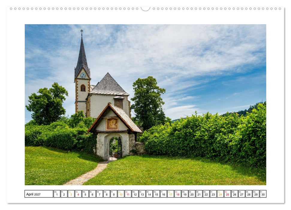 Rund um den Wörthersee in Österreich (CALVENDO Wandkalender 2027)
