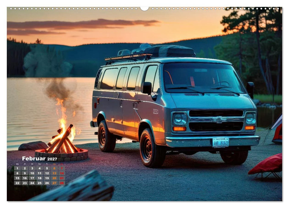 Vanlife - Caravan Abenteuer (CALVENDO Premium Wandkalender 2027)