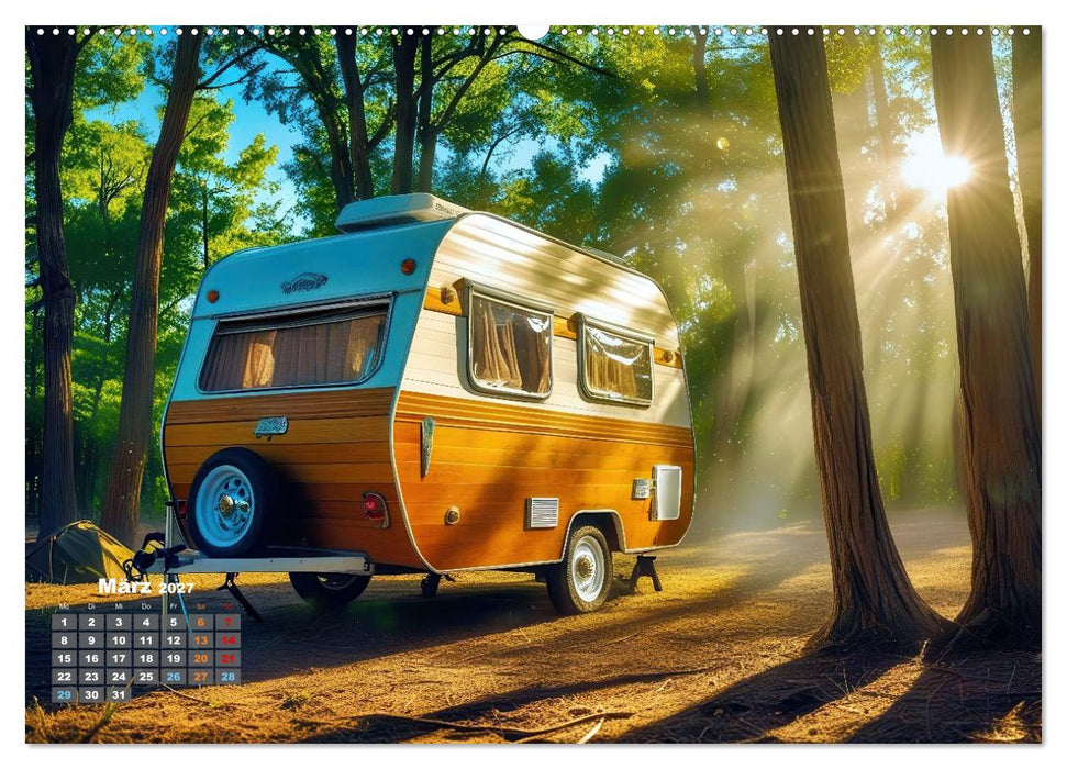 Vanlife - Caravan Abenteuer (CALVENDO Premium Wandkalender 2027)