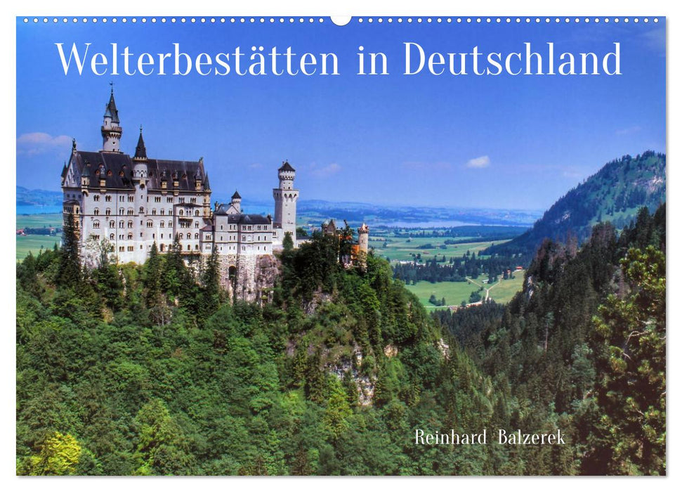Welterbestätten in Deutschland (CALVENDO Wandkalender 2027)